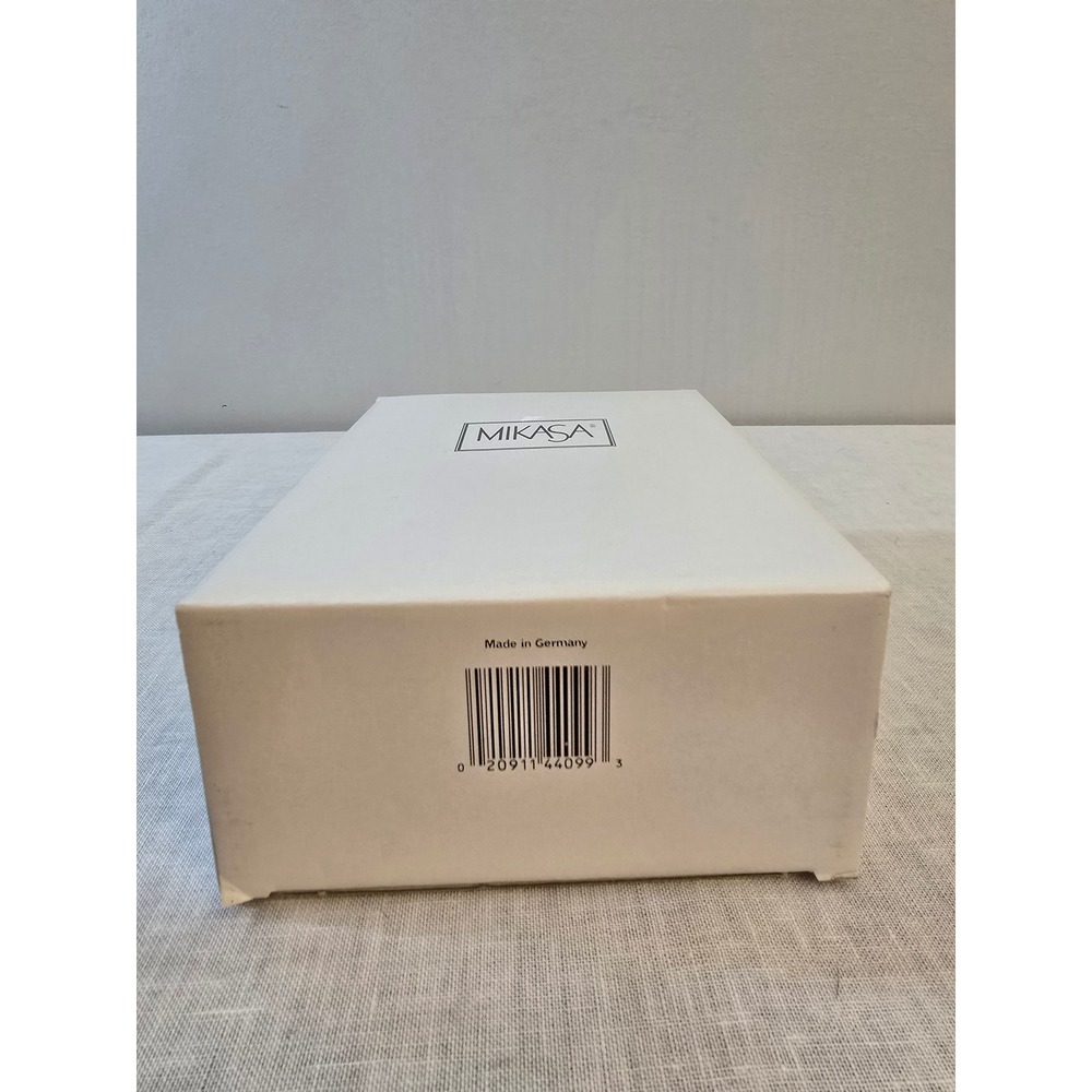 Mikasa Icicles Candleholder Pair Clear Glass SN047/339 8" NIB - Picture 5 of 5